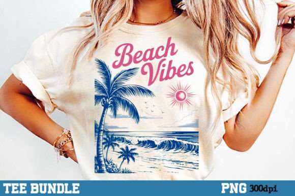 Beach Vibes, Summer Trendy Design Shirt: A Designer's Warm-Weather Essential