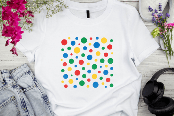 Brighten Your Projects with This Fun Polka Dot Design Asset