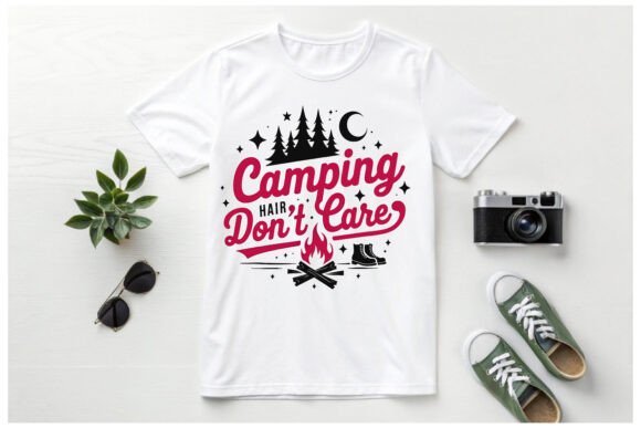 Camping T-shirt Design: Capturing Outdoor Spirit in Graphics