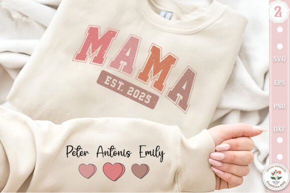 Celebrate Motherhood with the Mama Est.2025 SVG Collection