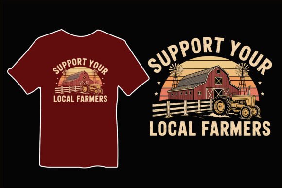 Celebrate Rural Grit with Bold Farm Life Graphics