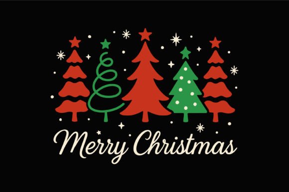 Crafting Holiday Magic: The Merry Christmas Tree SVG Design