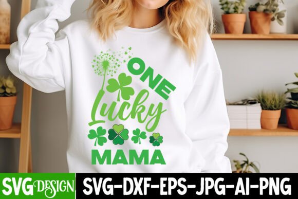 One Lucky Mama SVG Design: Your Ultimate St. Patrick's Day Toolkit