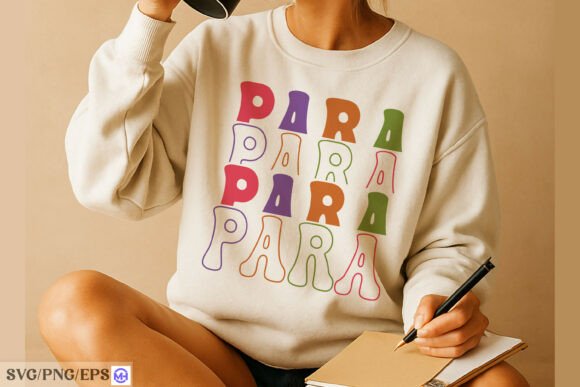 Para SVG Paraprofessional Shirt Design: A Unique Asset for Creative Professionals