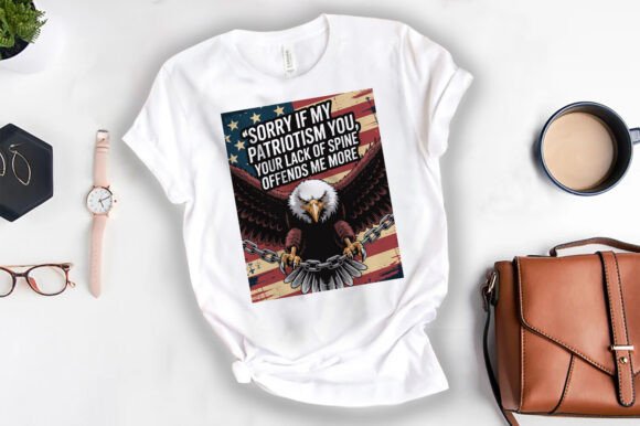 Patriotism USA Flag Eagle Design T-Shirt: A Bold Statement